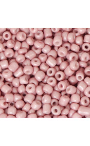 Glasperlen rocailles 8/0 (3mm) Antique pink
